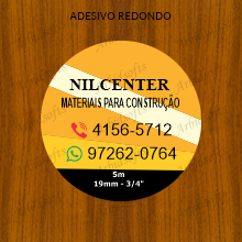 Adesivo Redondo