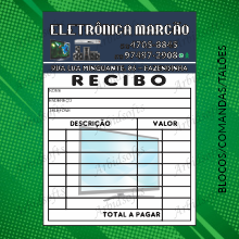 Bloco de Recibo